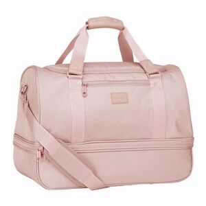 Calpak Pink Duffel Bag with Detachable Strap